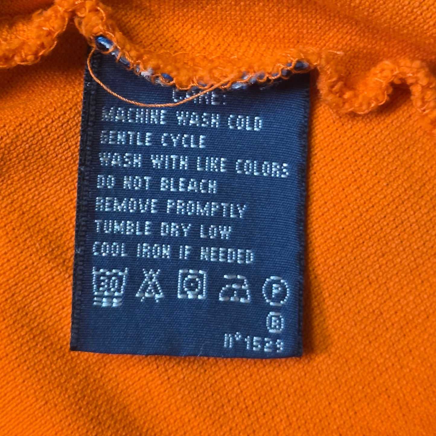 Ralph Lauren Polo Shirt Women’s XL Orange Slim Fit Stretch
