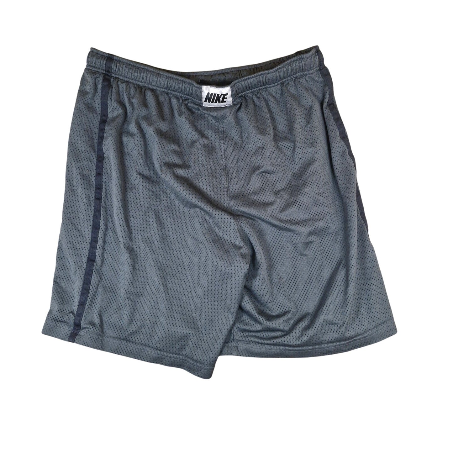 Nike Basketball Shorts Men’s Size XL Gray with Black Trim Gym Fit