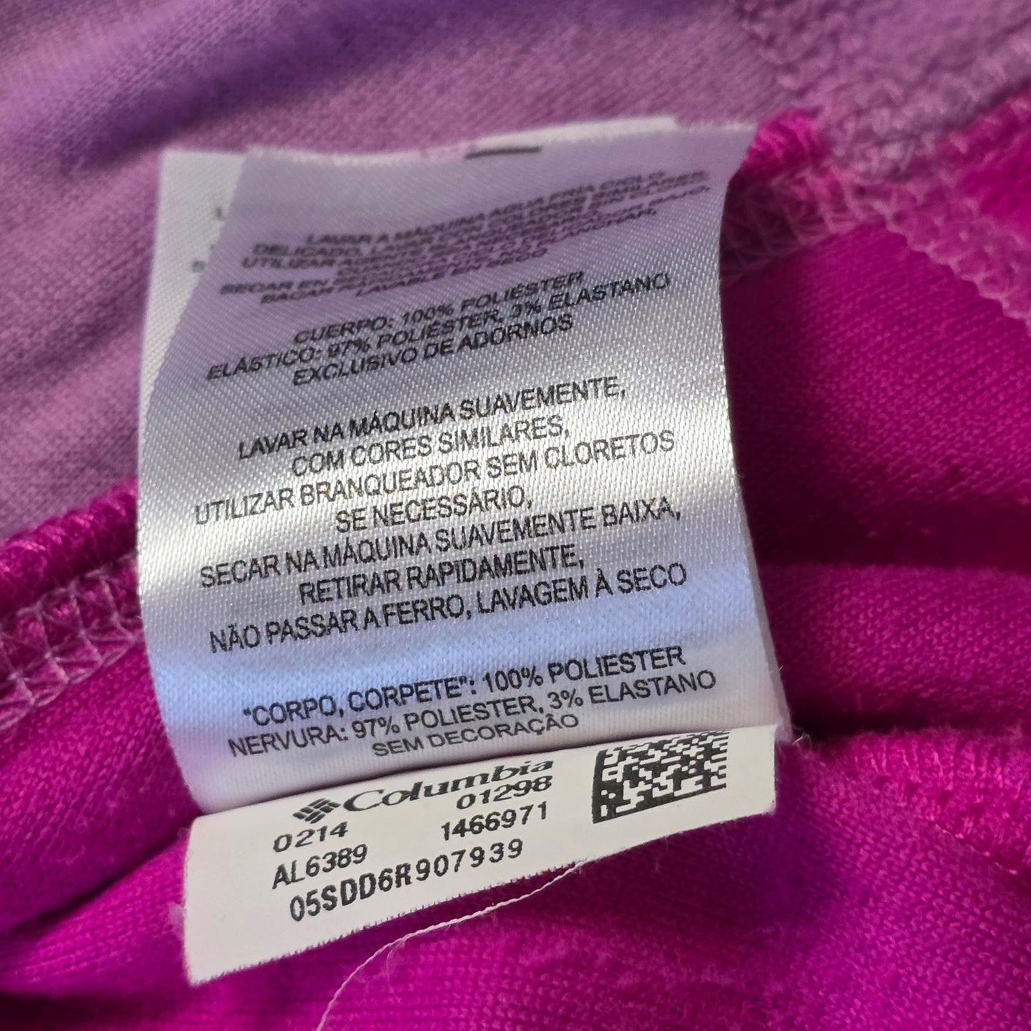 Columbia Fleece Pullover Women’s Small Purple Pink 1/4 Zip Active