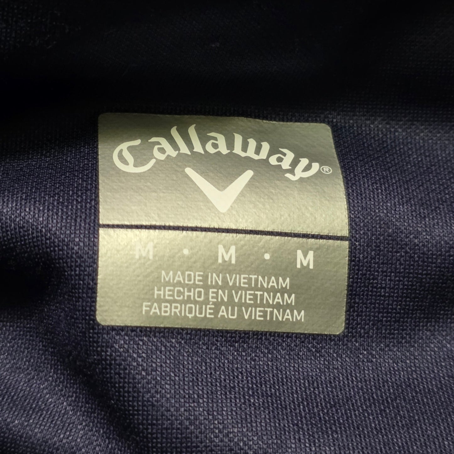 Callaway Lightweight Golf Jacket Men’s M Navy Full Zip
