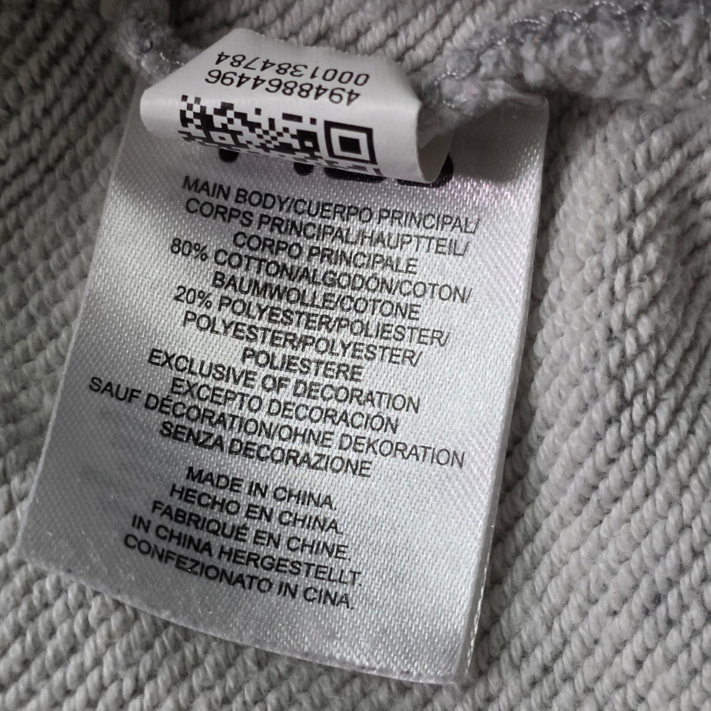 Fila Sweatshirt Men’s Medium Gray Long Sleeve Crew Neck Pullover