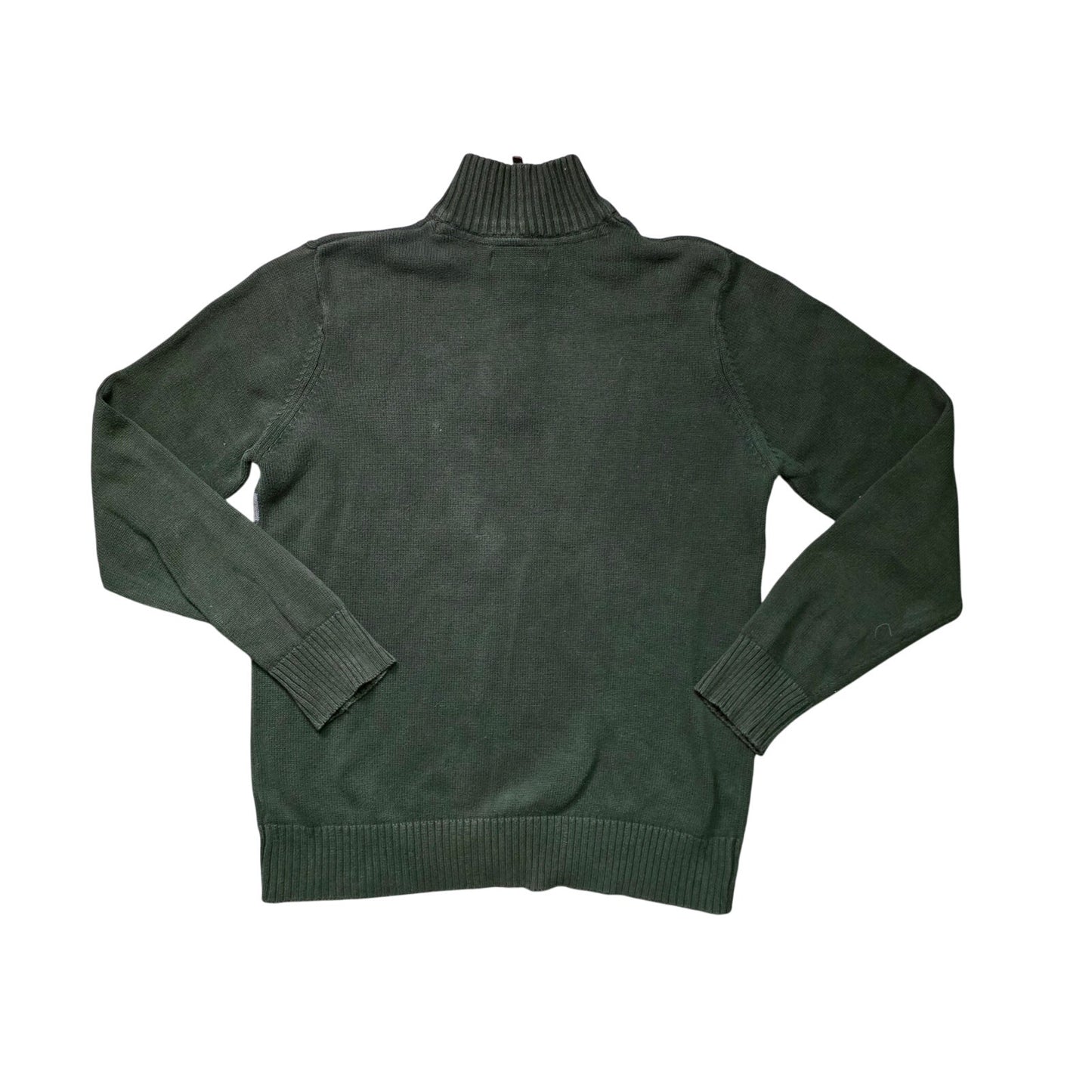 Eddie Bauer Combed Cotton Pullover Sweater Men’s M Green