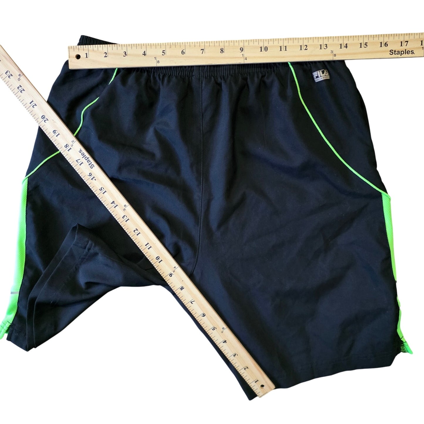 Fila Shorts Men’s S Black Gym Drawstring Active Sports