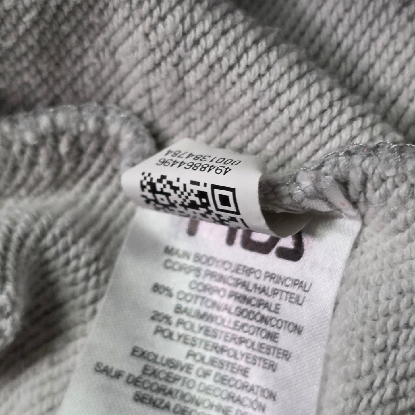 Fila Sweatshirt Men’s Medium Gray Long Sleeve Crew Neck Pullover