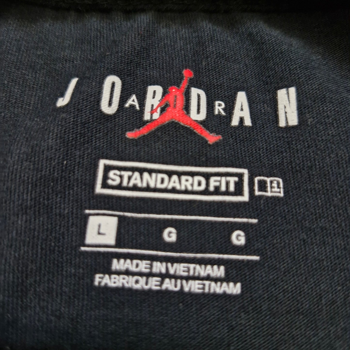 Air Jordan Radiant Graphic T-Shirt Men’s L Black Jumpman Classics DC9354-010