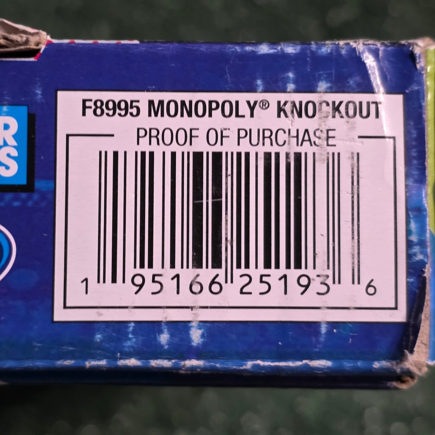 Hasbro Monopoly Knockout Family Party Game Brand New Sealed