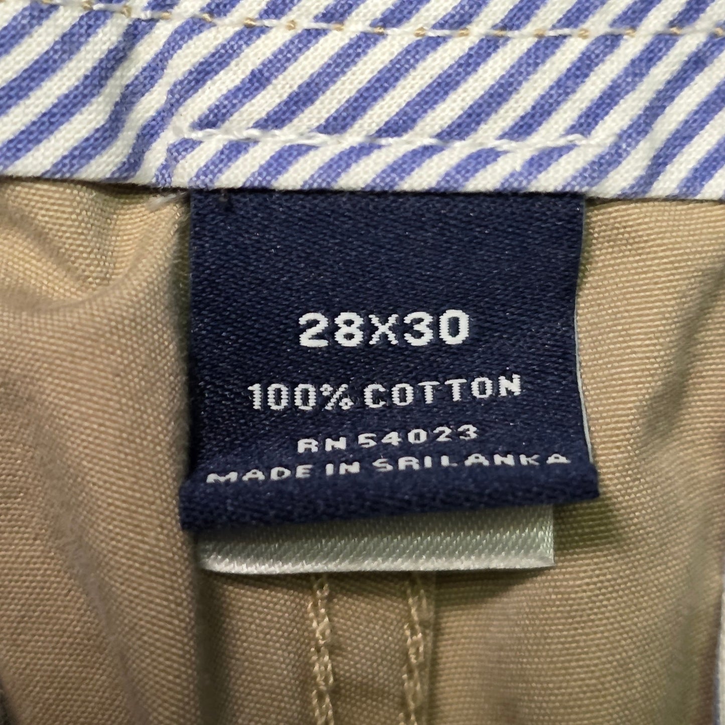 GAP Chino Pants Men’s 28x30 Beige Cotton Casual