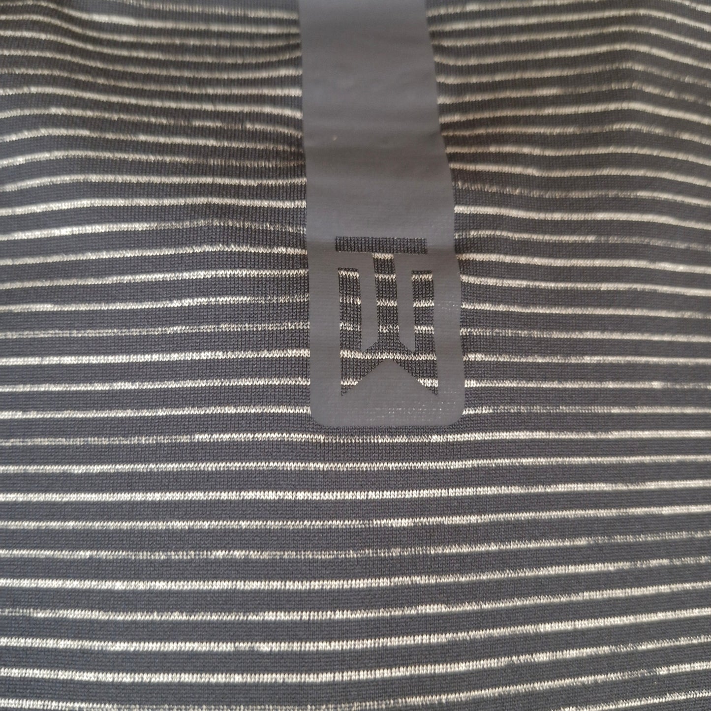 Nike Tiger Woods TW Dri-FIT Black Stripe Golf Polo Shirt Men’s Large