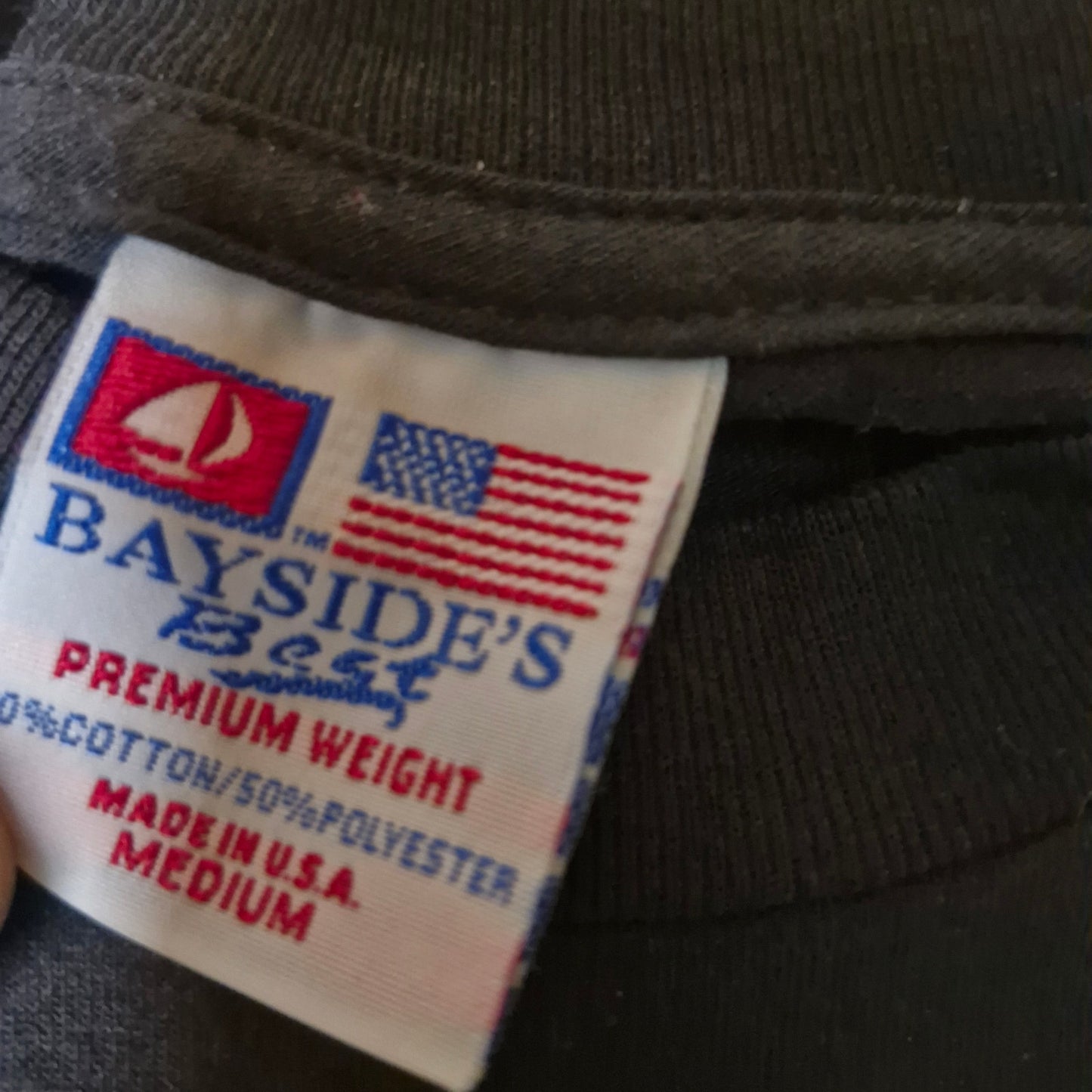 Twitter now X Size M Shirt Bayside Best Made In USA