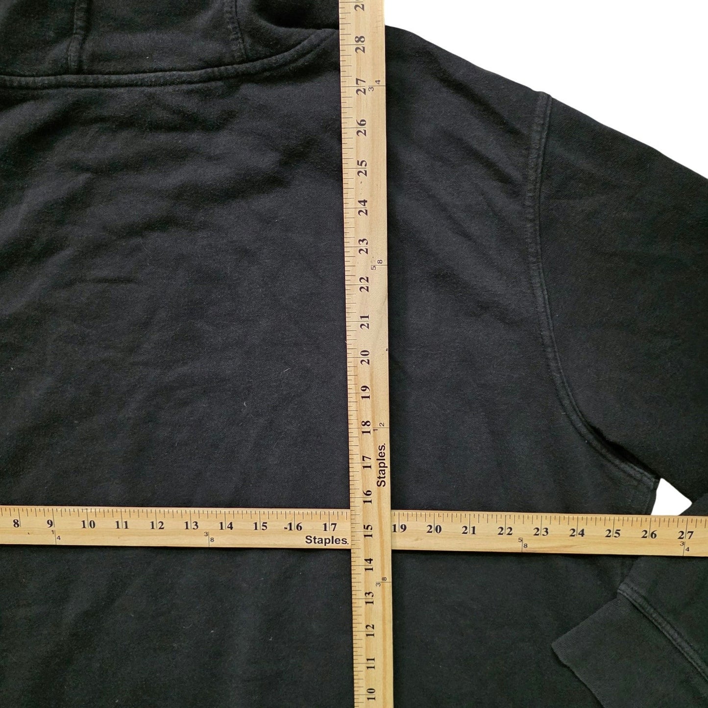 The North Face Pullover Logo Hoodie Men’s XXL Black Kangaroo Pocket