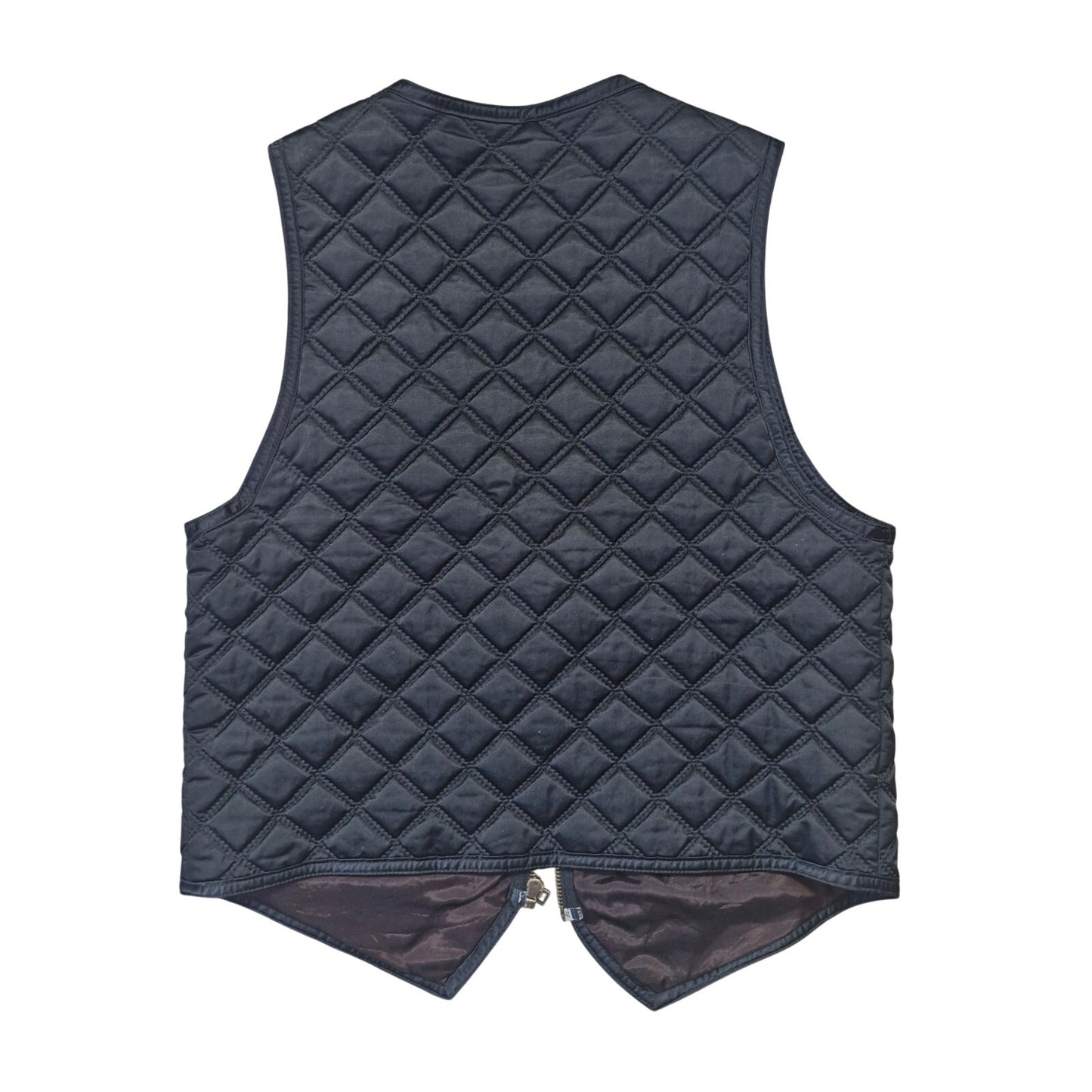 Banana Republic Quilted Vest Men’s Small Made in Italy Cotton Nylon