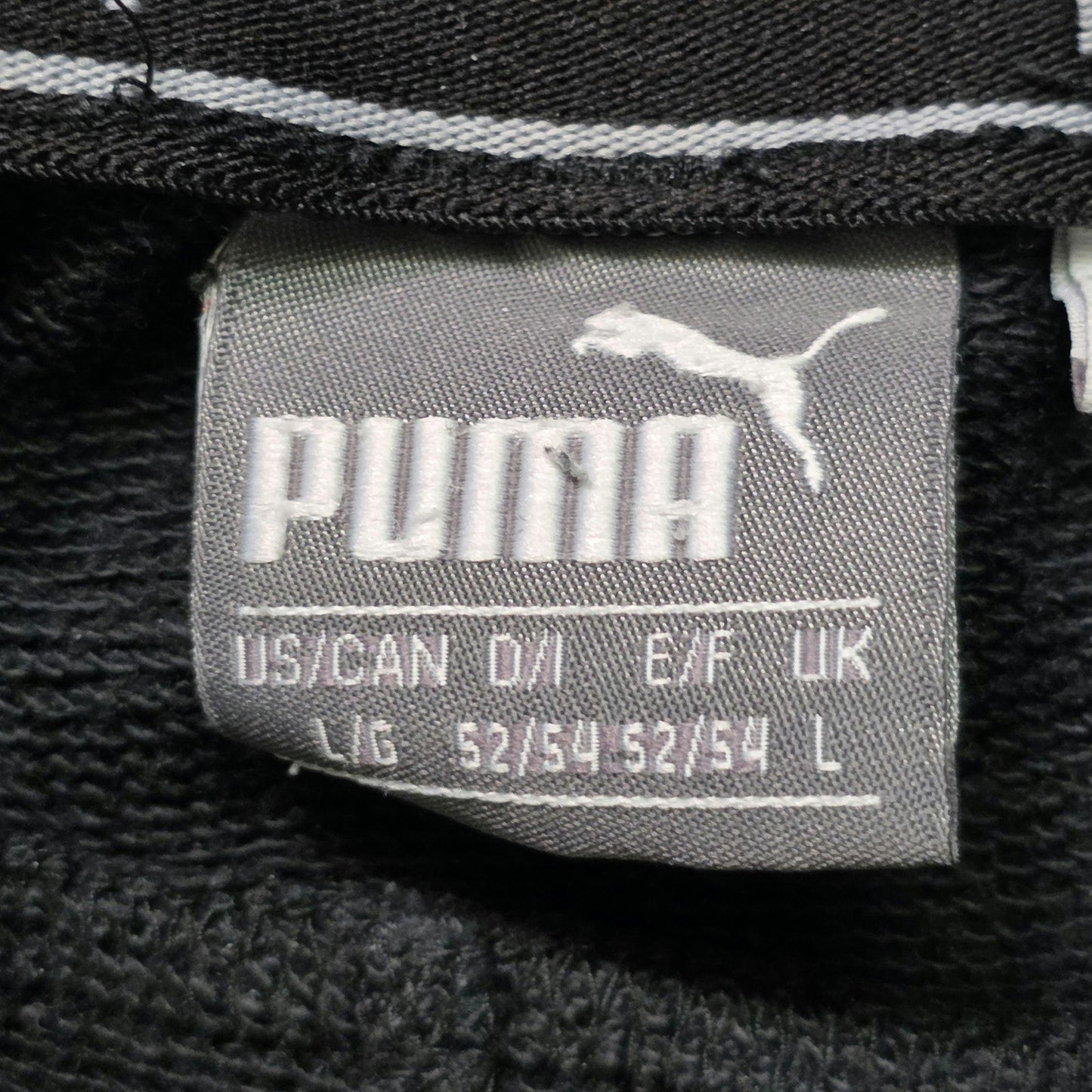 Puma Black Joggers Sweatpants Men’s L Track Athletic
