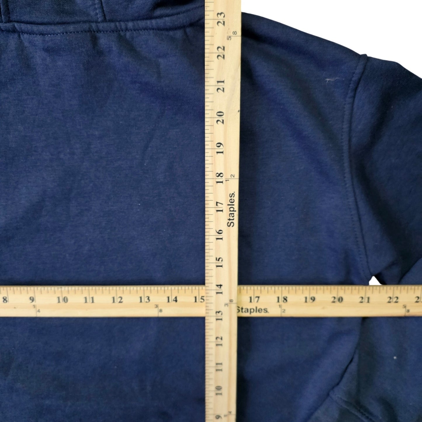 Disney Lilo & Stitch Hoodie Women’s S Navy Blue Pullover Sweatshirt Jumper