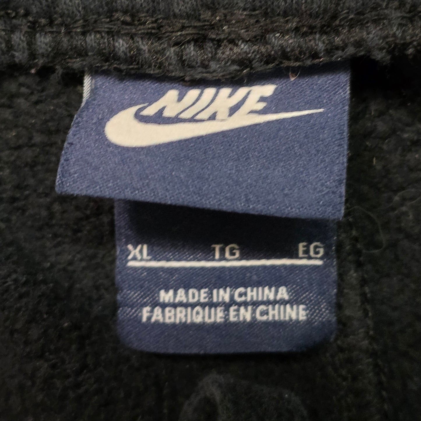 Nike Fleece Cargo Pants Men’s XL Black 586385-010 Sweatpants Cargo