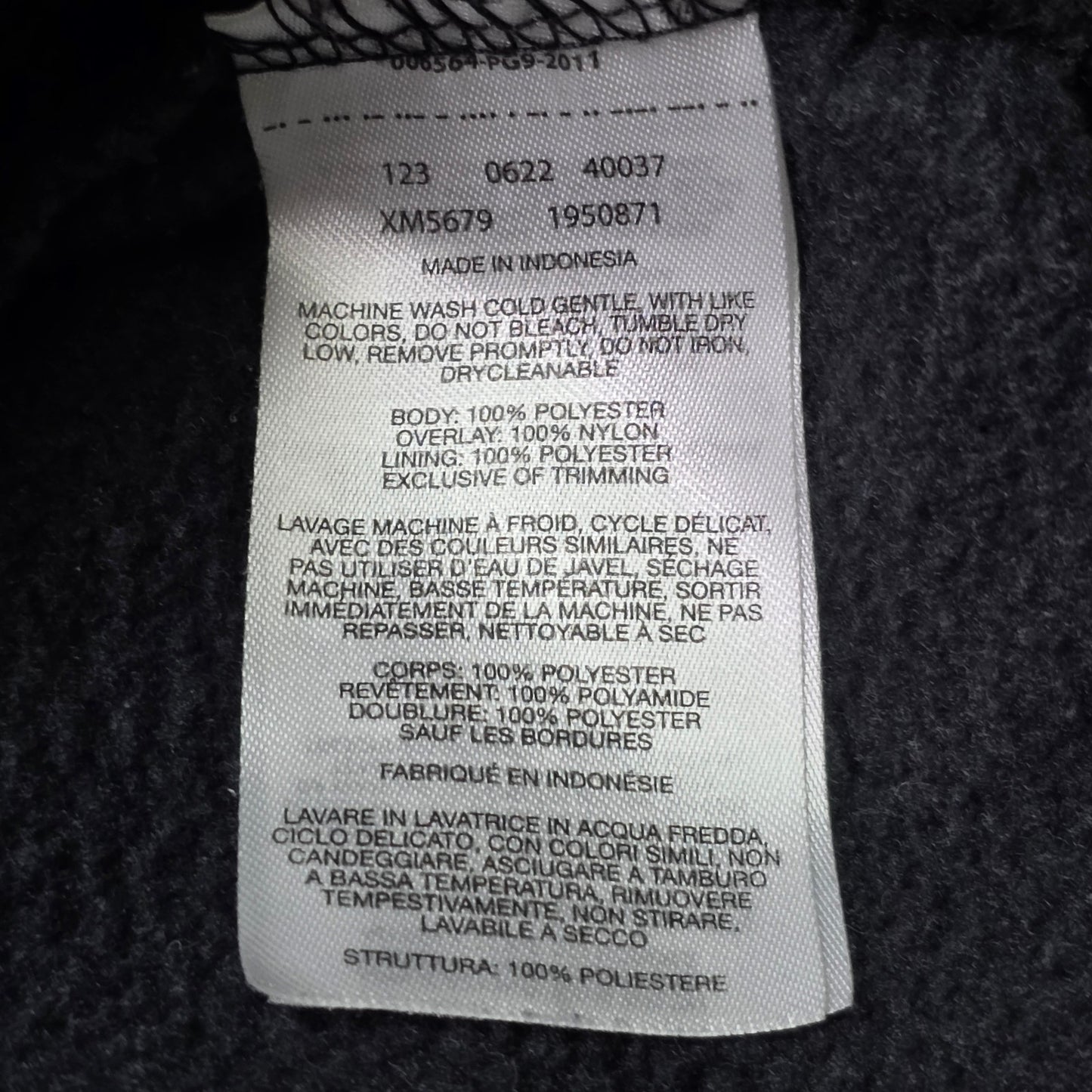 Columbia Steens Mountain Fleece Jacket Men’s S Black Overlay
