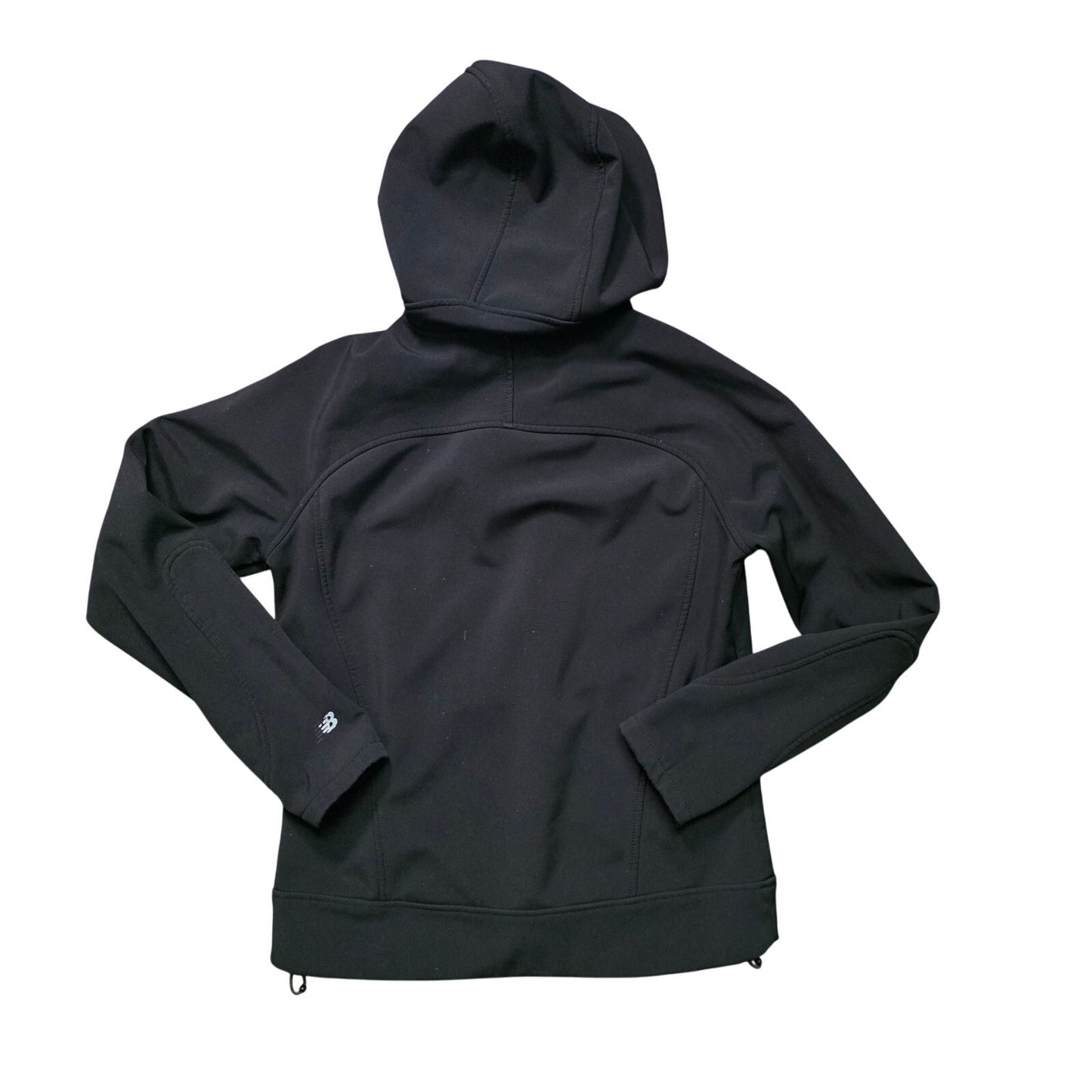 New Balance Windbreaker Jacket Womens S Black Pink Running Lightweight