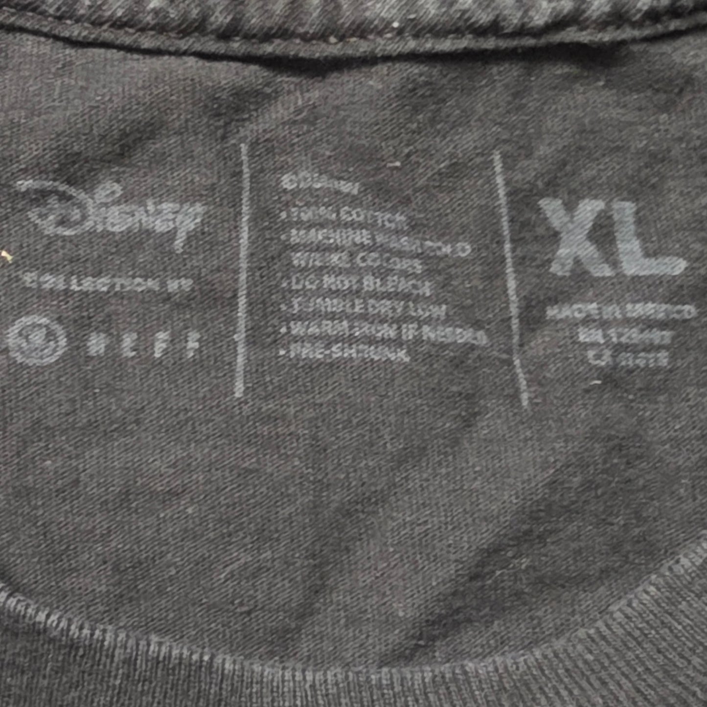 Disney x Neff Mickey Mouse Black T-Shirt Men’s XL Graphic