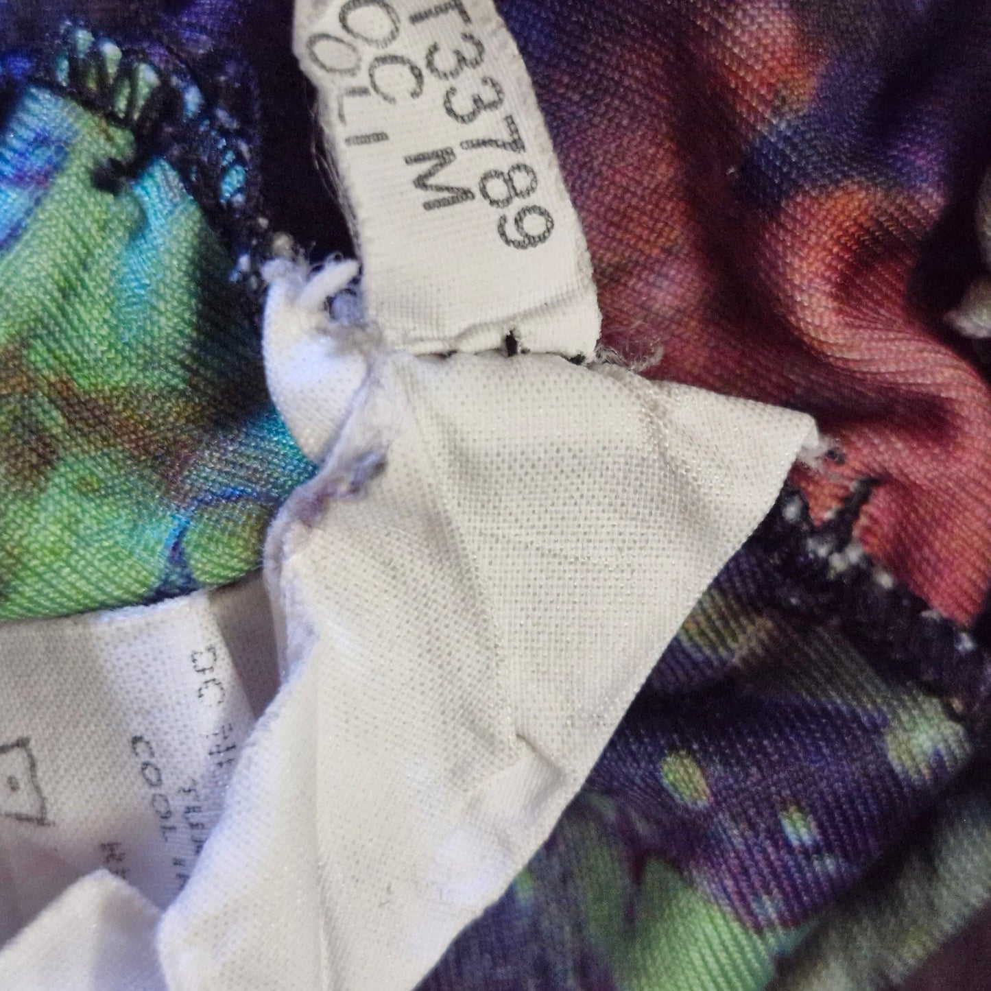 Steve Madden Sports Bra Women’s Medium Multicolor Athletic Support Activewear