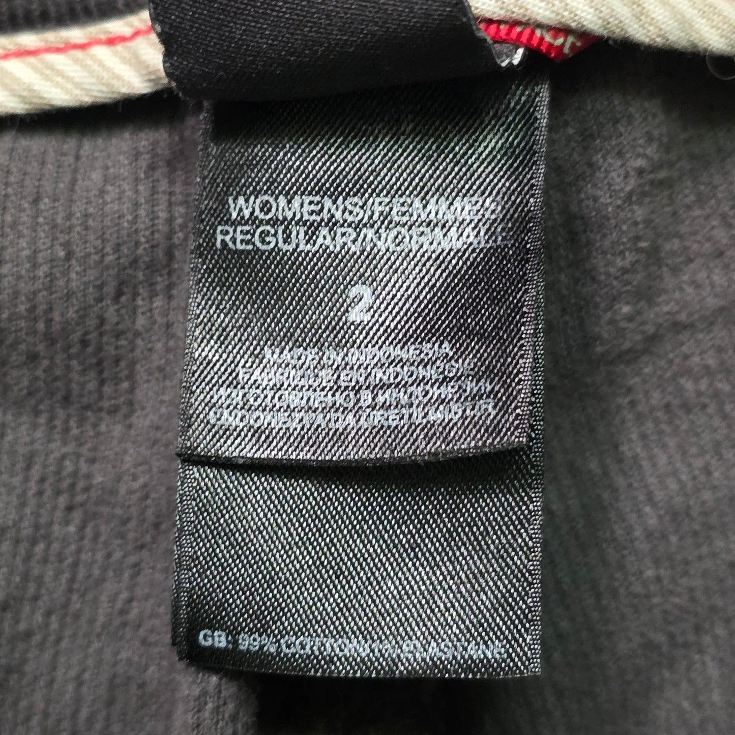 The North Face Pants Women’s 2 Gray Corduroy Stretch Casual Outdoor