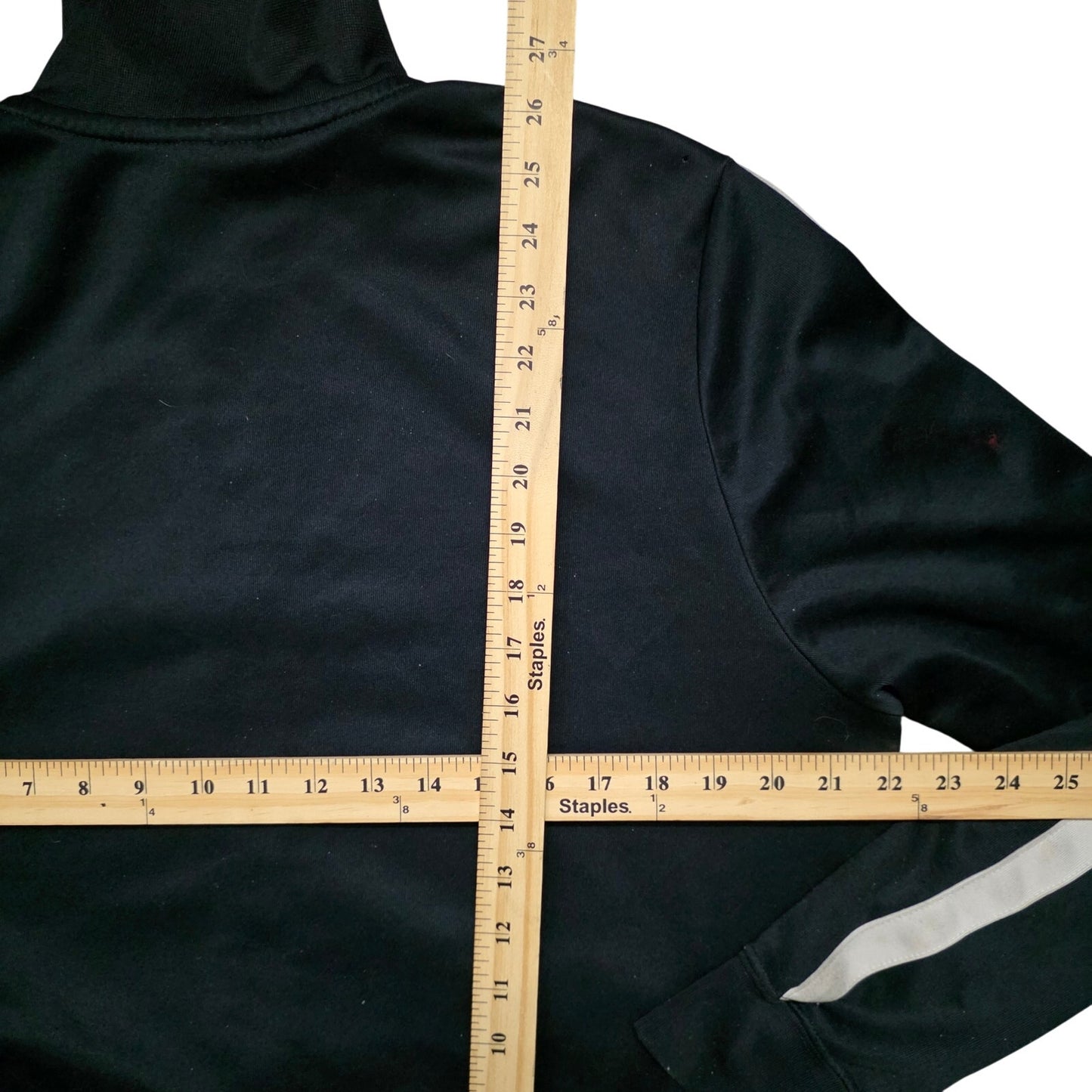 Nike Red Label Logo Zippered Y2k Warm-Up Jacket Men’s L Black Active Track