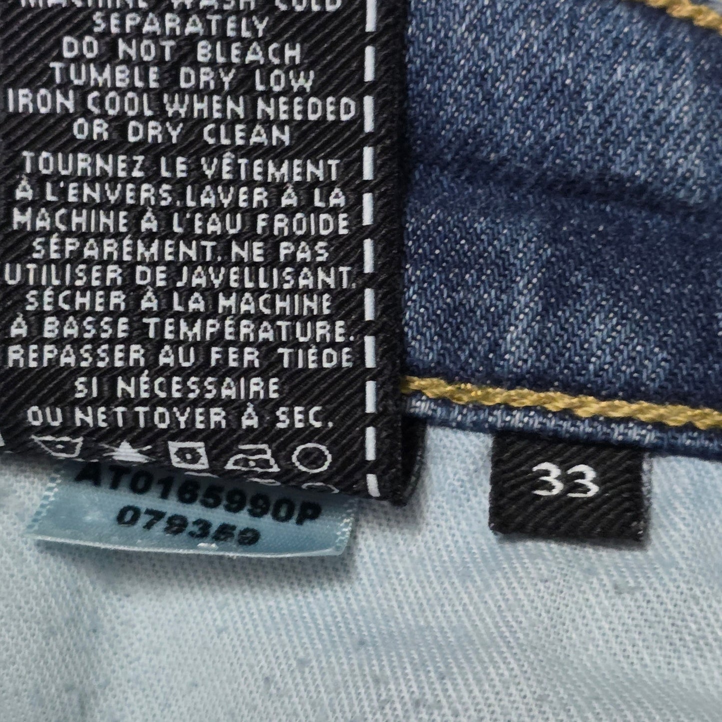 7 For All Mankind Denim Jeans Women’s 33 Blue Casual