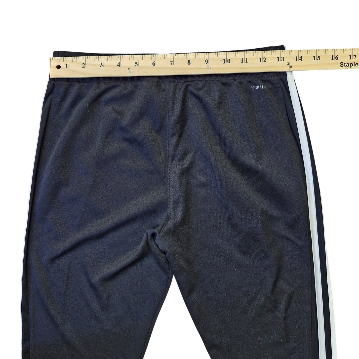 Adidas Climalite Joggers Women’s Size Small Black with White Stripes