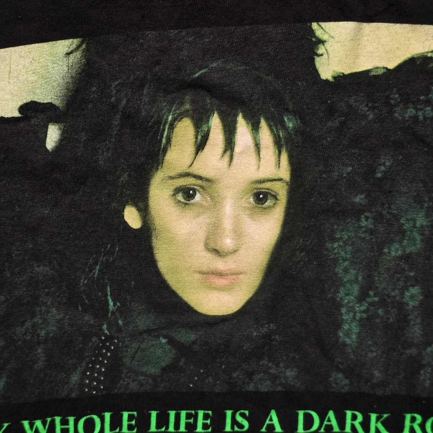 Beetlejuice “My Whole Life Is A Dark Room” Long Sleeve T-Shirt Men’s M Black