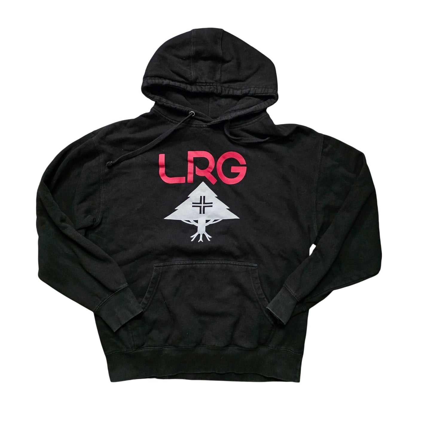 LRG Core Logo Hoodie Pullover Black Men’s L