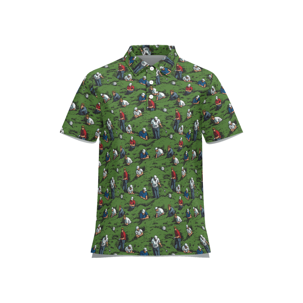 Dude where's my ball Performance Golf Polo