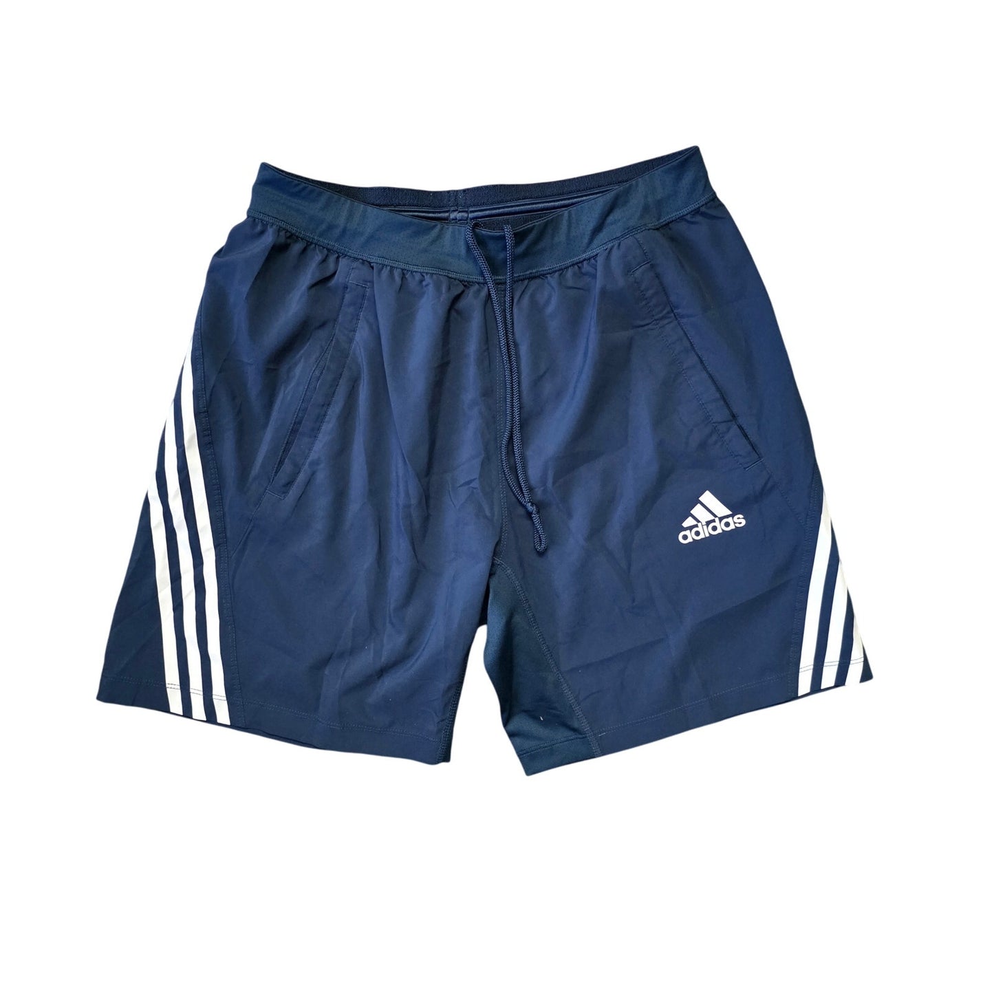 Adidas AEROREADY 3-Stripes Shorts Men’s Medium Crew Navy Athletic Training