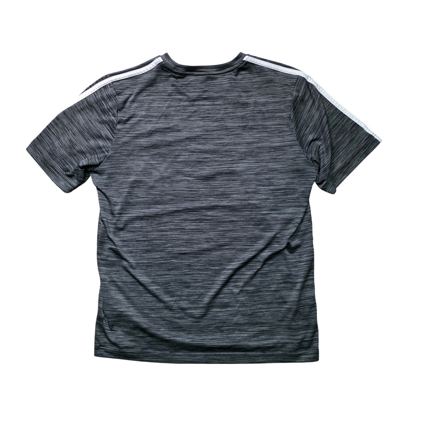 Adidas Designed 2 Move 3-Stripes Men’s S Gray AEROREADY Primegreen Tee