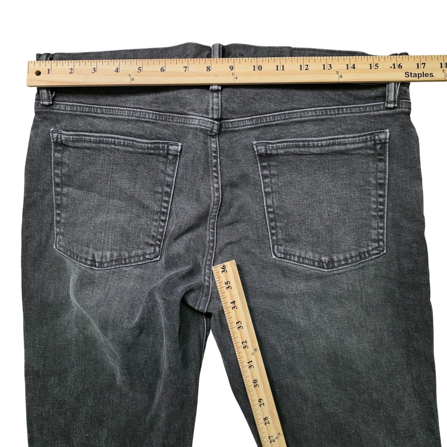 GAP Men’s Slim Fit Black Jeans 32x36 GapFlex Stretch Denim