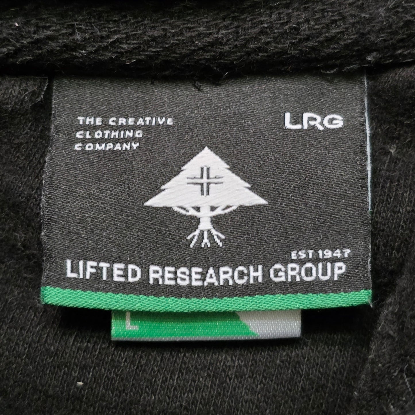 LRG Core Logo Hoodie Pullover Black Men’s L