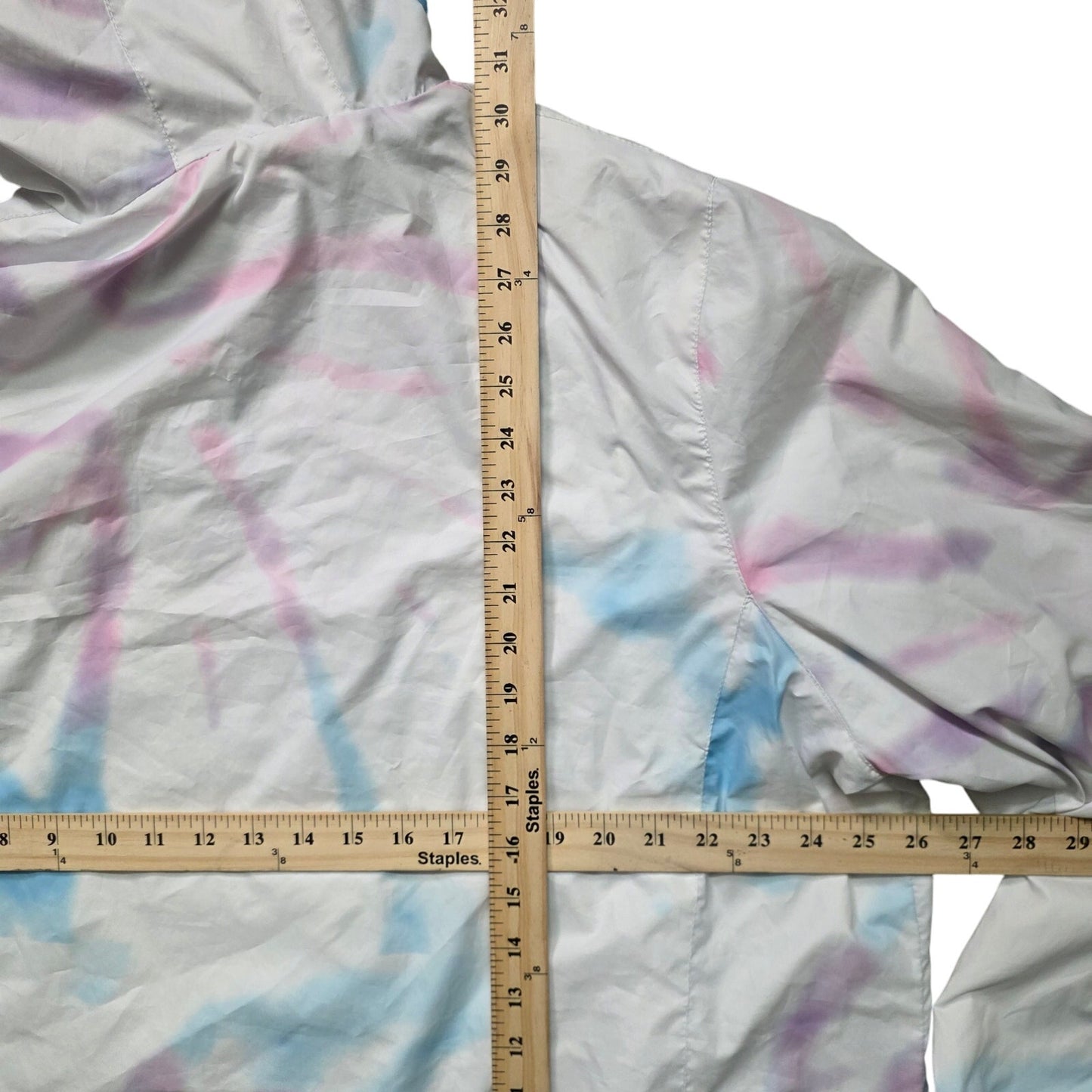 New Balance Jacket Women 3X White Pastel Mesh Lined Full Zip