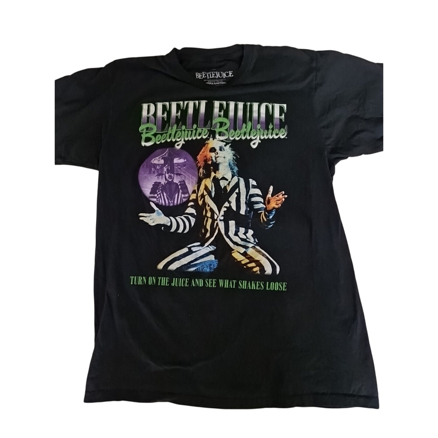 Beetle Juice Large Graphic Tee size Large