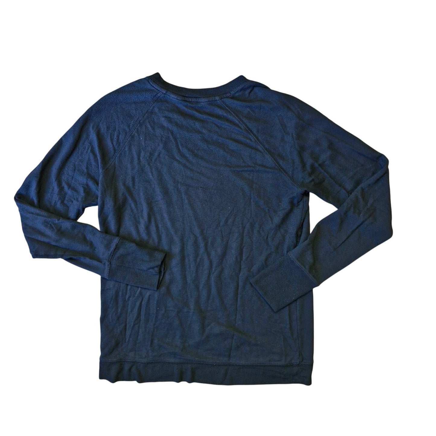 Athleta Women’s Serenity Criss‑Cross Sweatshirt Top Black XS Lightweight