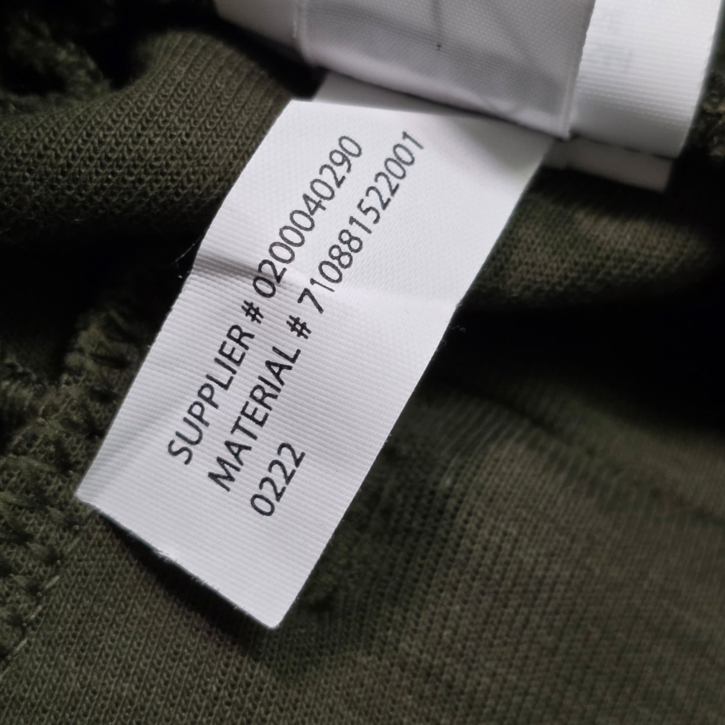 Polo Ralph Lauren Double Knit Cargo Jogger Track Pants Men’s M Olive No Drawstrings