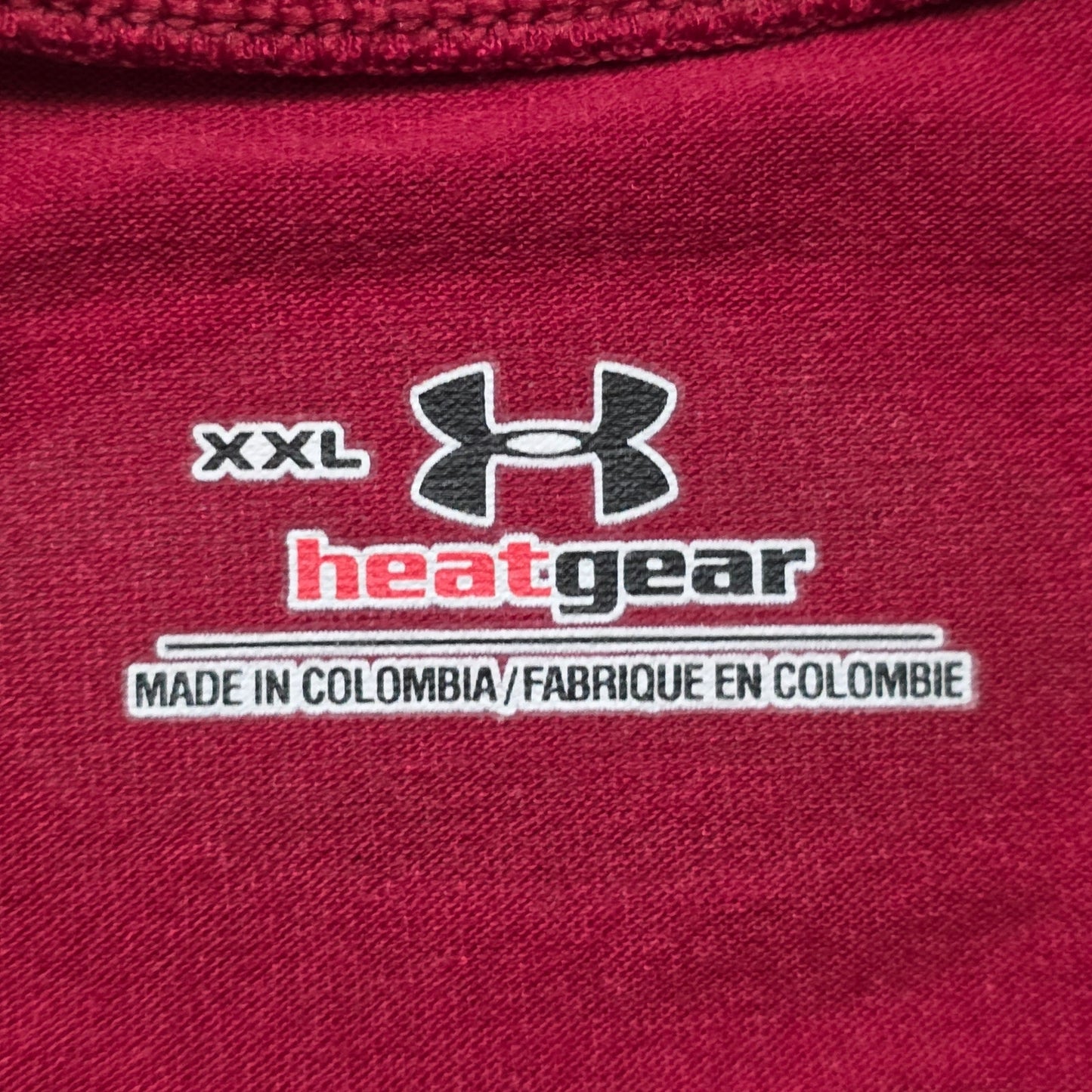 Under Armour HeatGear Armour Compression Shirt Men’s XXL Red White
