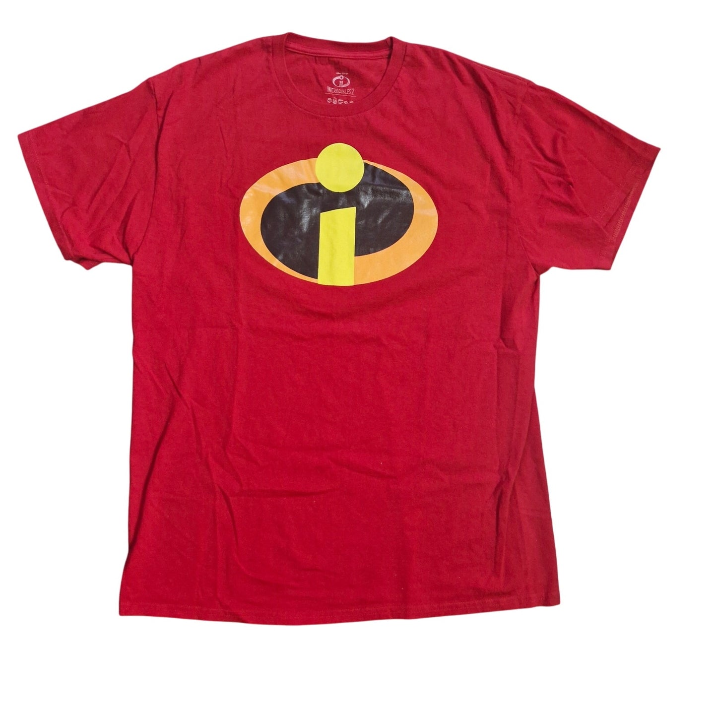 Disney Pixar Incredible 2 size Large Red Tee