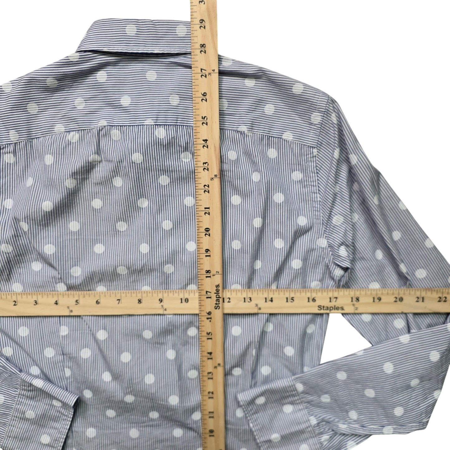 Bonobos Slim Fit Button Down Shirt Men XS Blue Casual Workwear