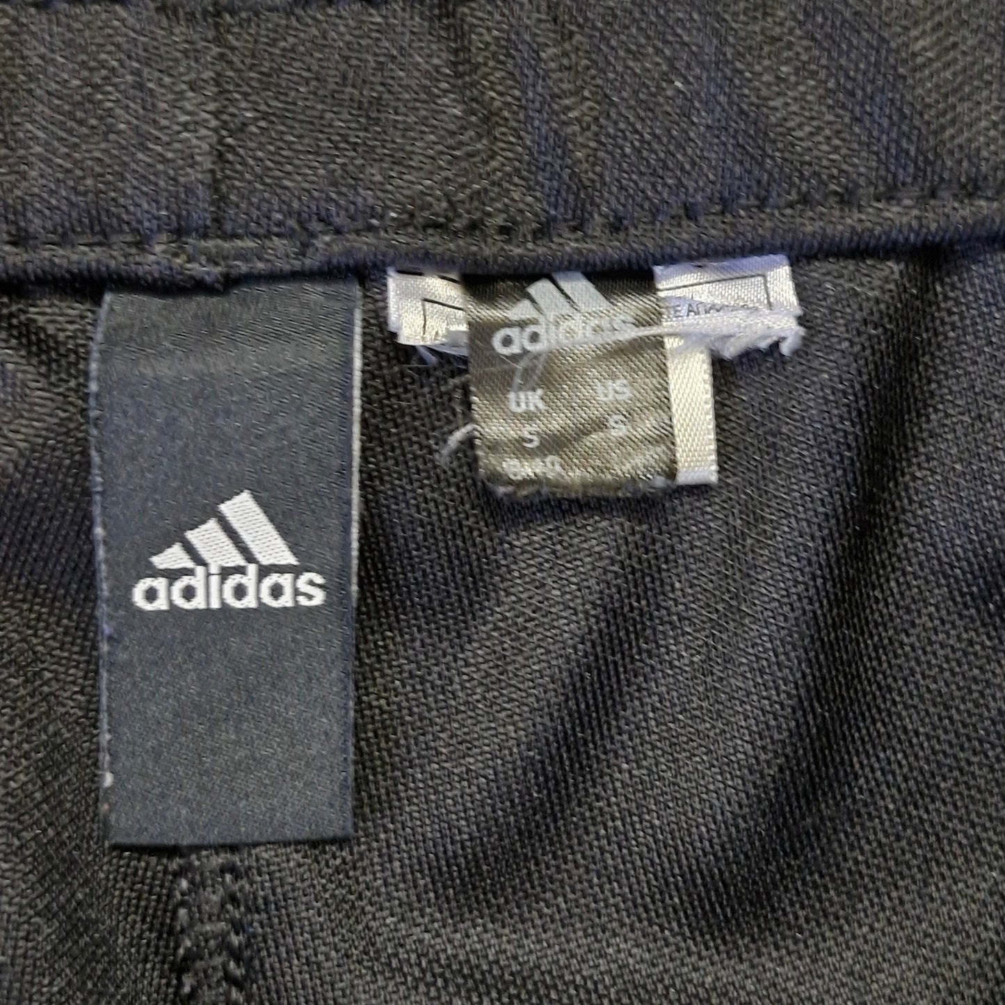 Adidas Climalite Joggers Women’s Size Small Black with White Stripes