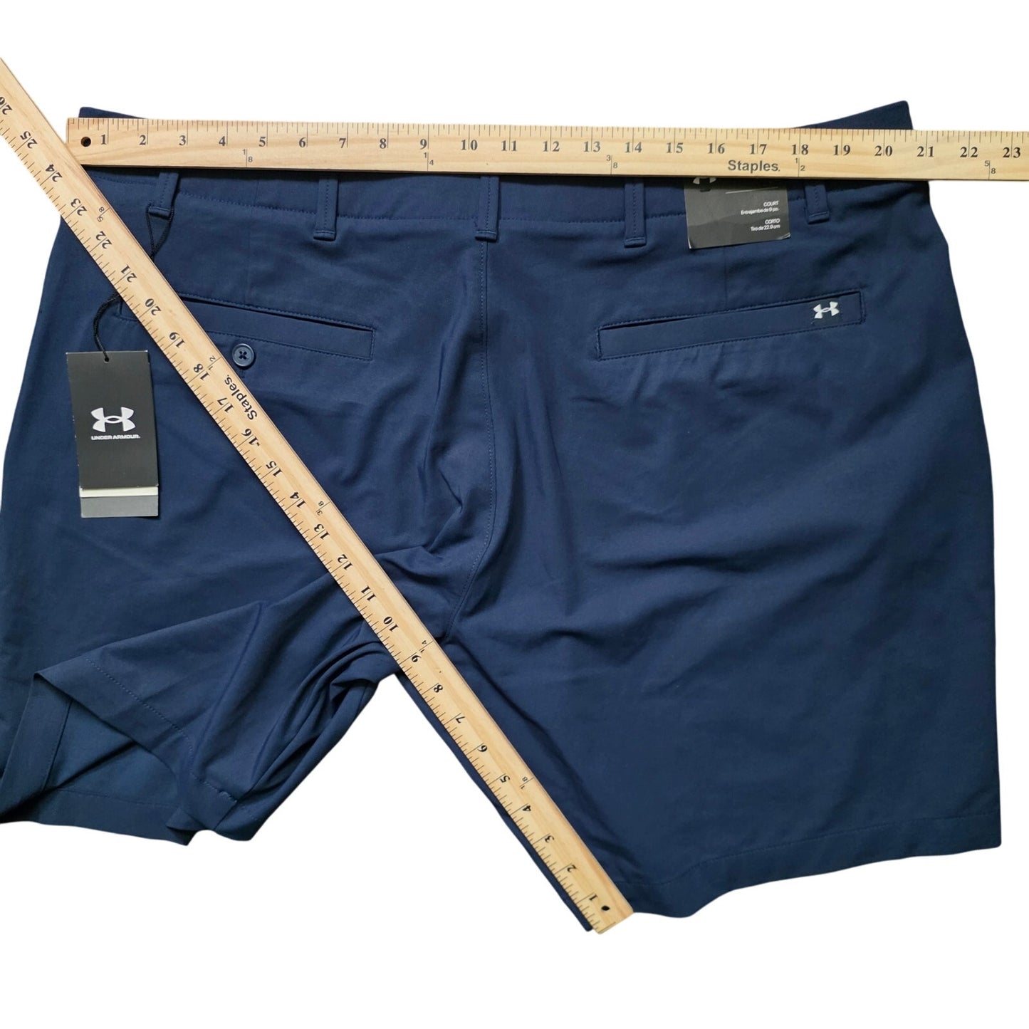 Under Armour Match Play Golf Shorts Men’s 42 Navy NWT