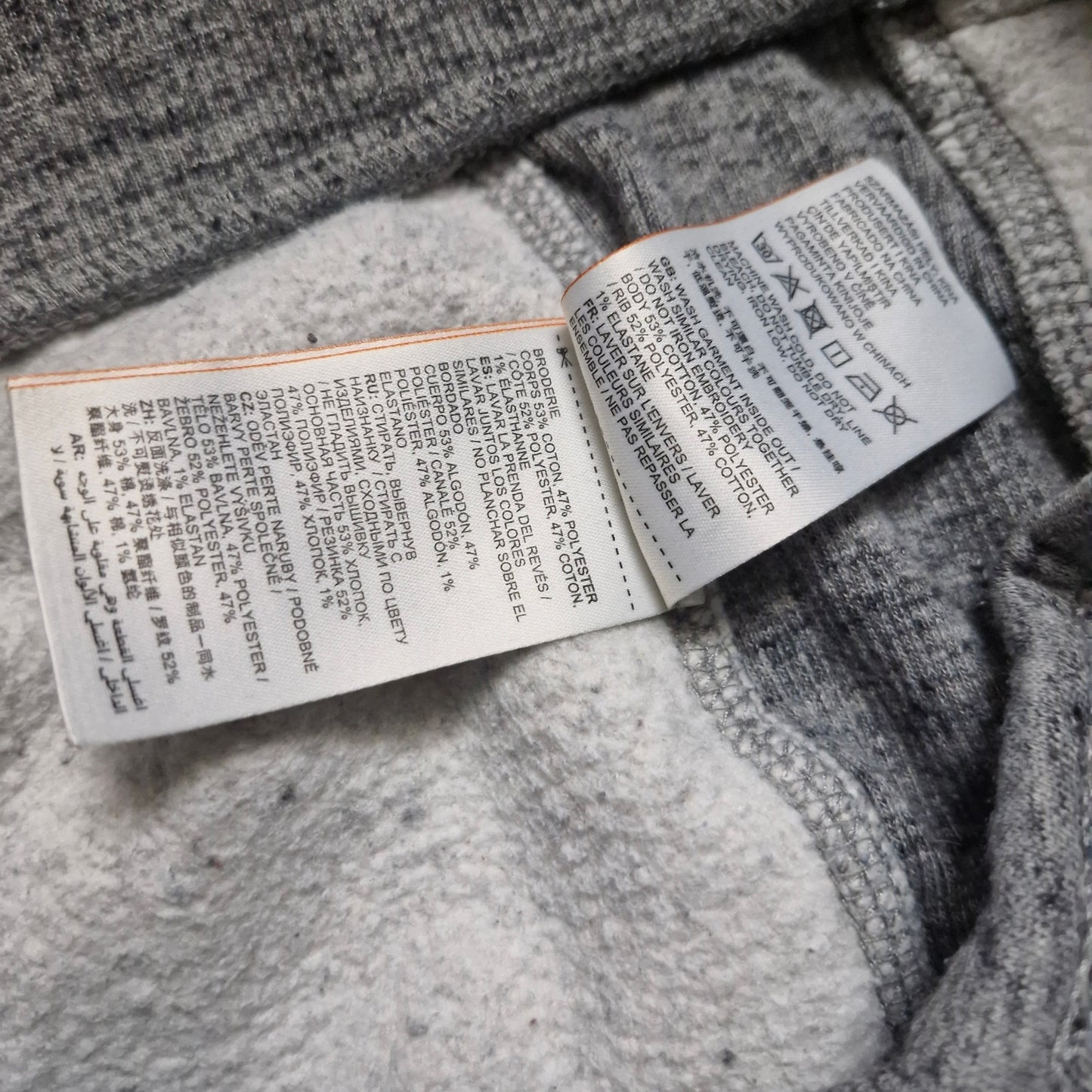 Superdry Men’s Grey Slim Fit Joggers Size XL Track Pants Style 6971954