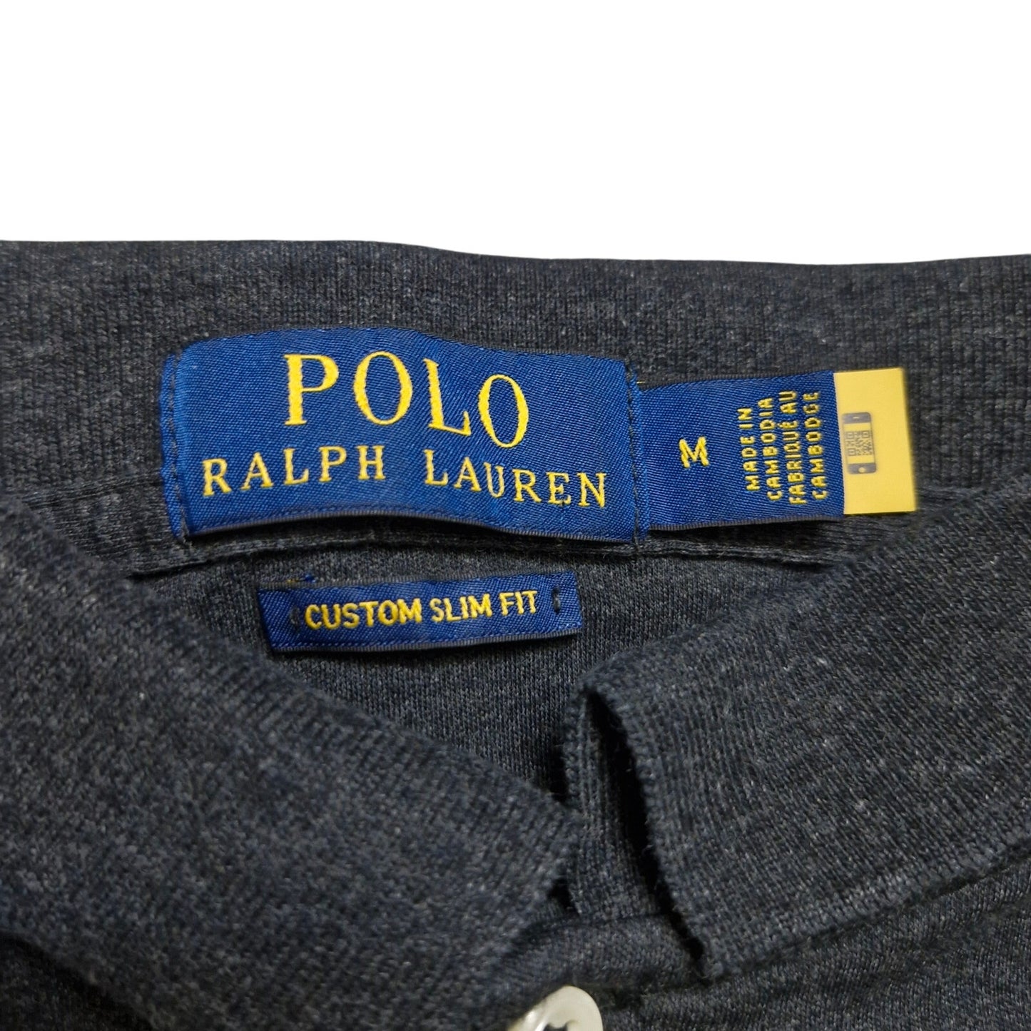 Polo Ralph Lauren Polo Shirt Blue Men's Size Medium Pony Logo Short Sleeve