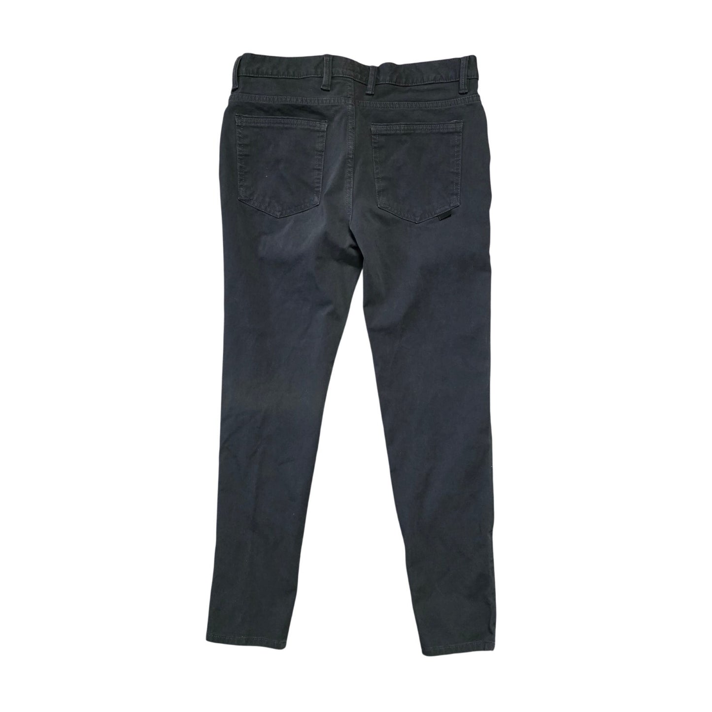 Zara Man Modern Flat Front Pants Men’s 31 Black Casual Slim Fit
