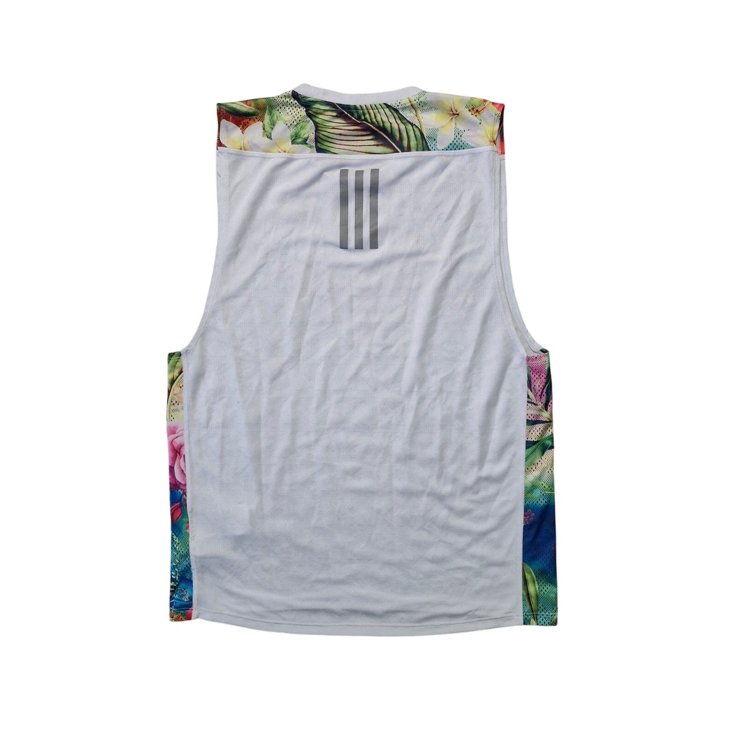 Adidas Own The Run Floral Tank Top Men’s Size Small GK697