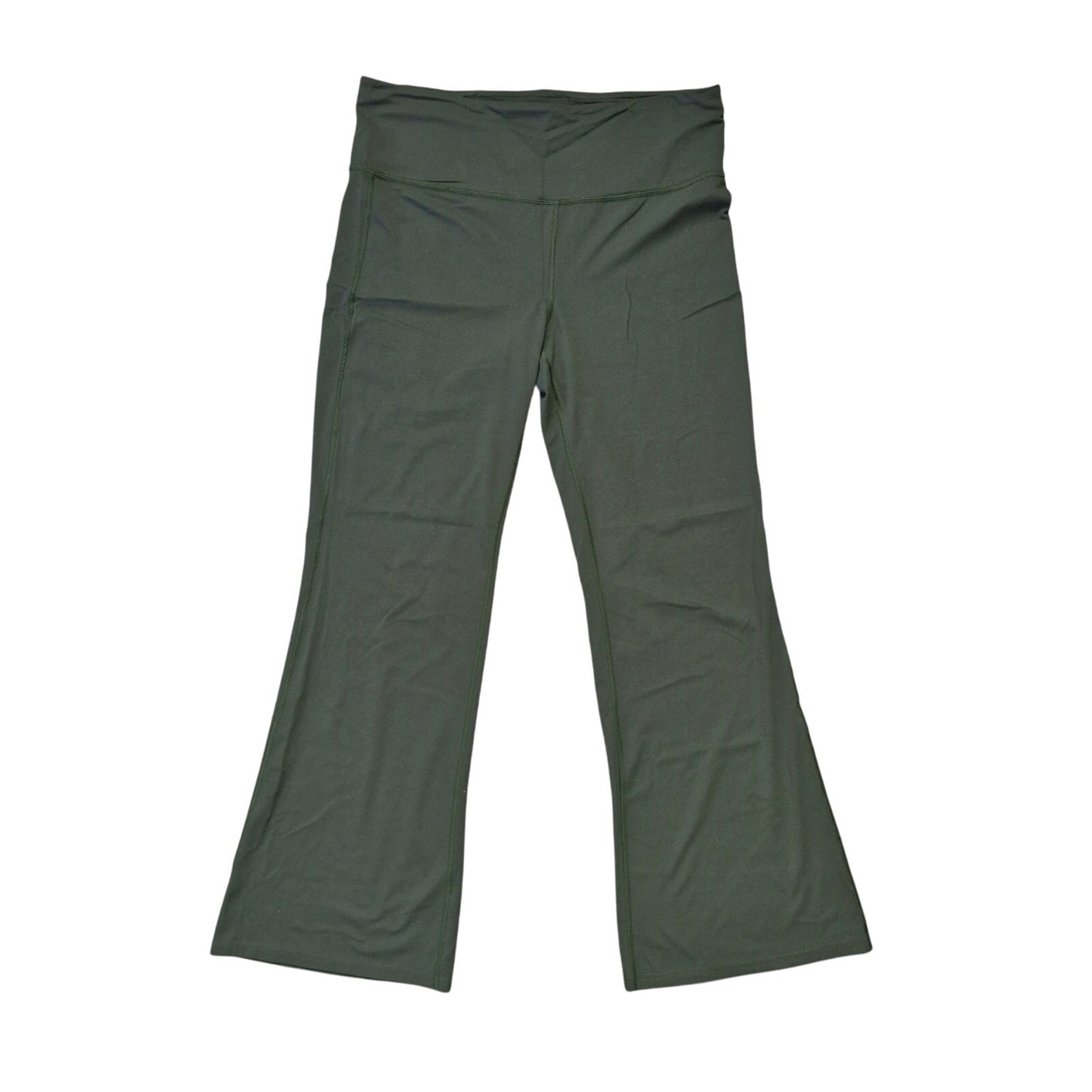 Athleta Stellar Flare Pants Women’s XL Aspen Green Athleisure Activewear Trousers