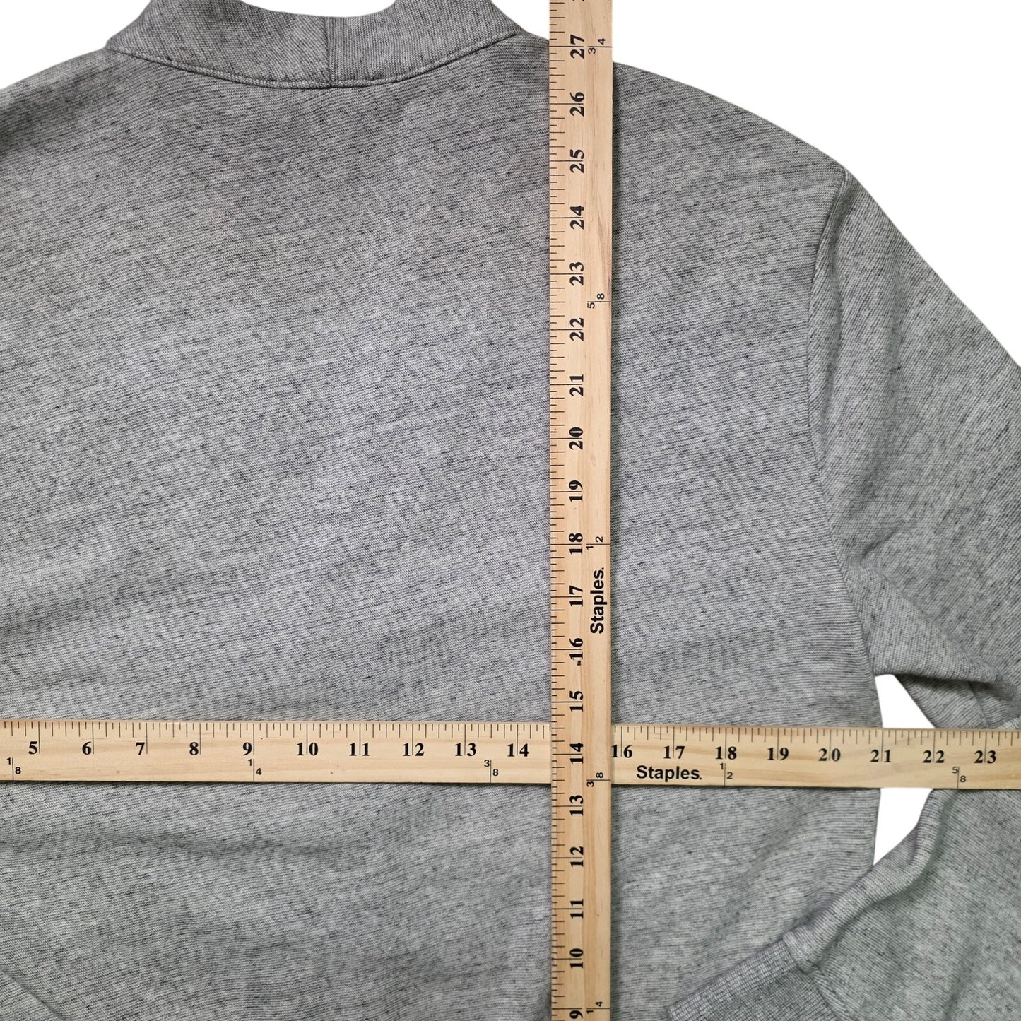 Express Cardigan Sweater Men M Gray Cotton Blend Button-Up