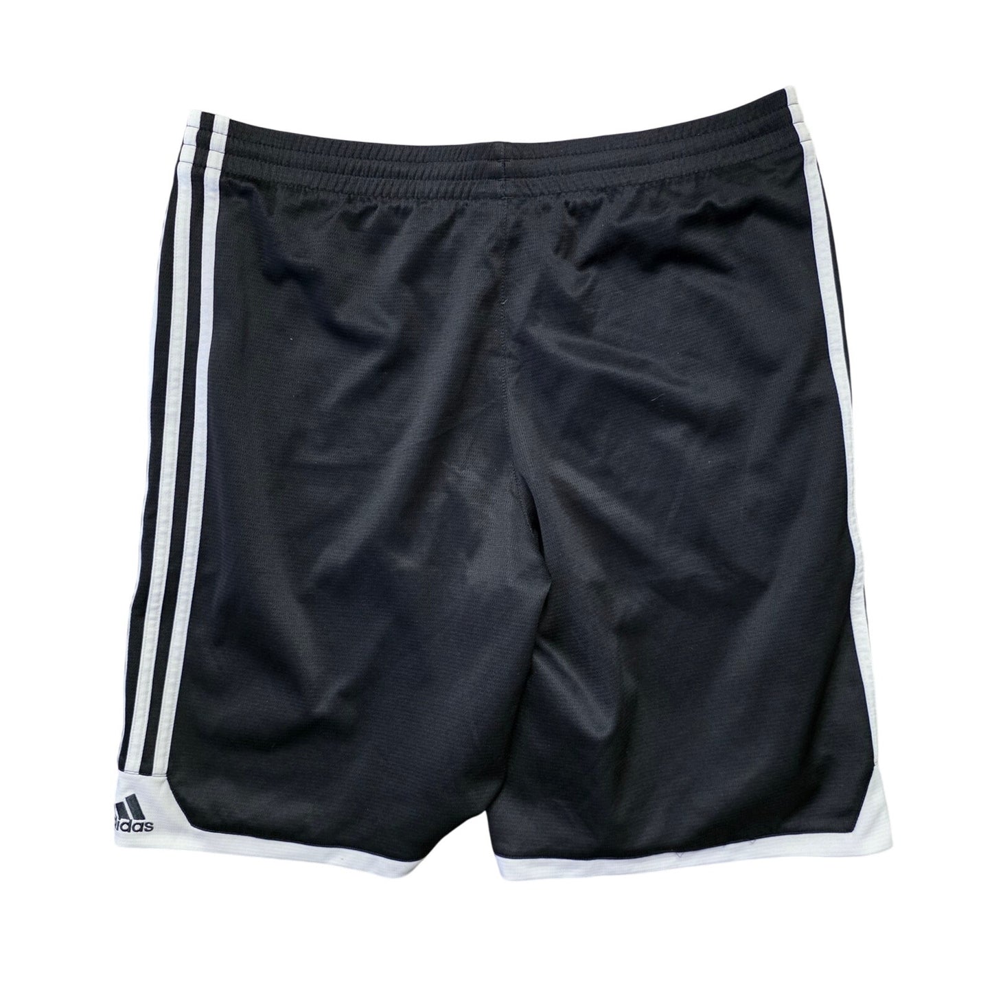 Adidas Climalite Training Shorts Men’s XL Black/White Stretch Waist
