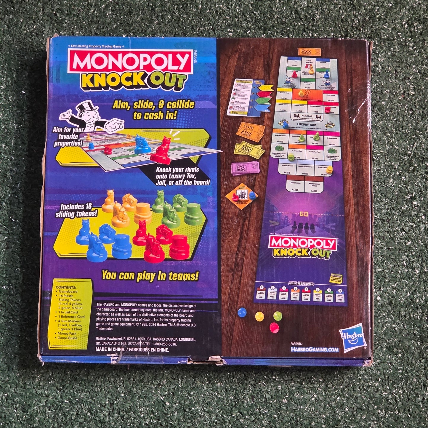 Hasbro Monopoly Knockout Family Party Game Brand New Sealed